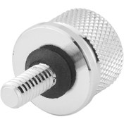 Resim Synodicmonth Harley Davidson İçin Krom Kütük Alüminyum Koltuk Cıvatası Vida Kapağı 