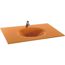 Resim Cam Lavabo Kades Modeli 80 x 56 CM 