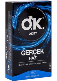 Resim Okey Gerçek Haz Prezervatif 12'li 