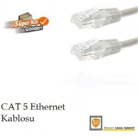Resim Cat 5 Ethernet Kablosu - 20 Metre 