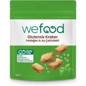 Resim WEFOOD Fesleğenli Kraker 40g 