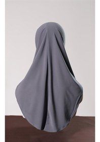 Resim Hürrem Bone Antrasit Pratik Hazır Geçmeli Genç Tesettür Bone Sandy Kumaş Düz Hijab 2312 25 Antrasit 