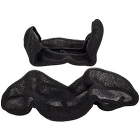 Resim Cg-Cup Koltuk Filesi Kılıfı Siyah Cift Kat 