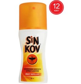 Resim Sinkov Sivrisinek Kovucu Sprey Losyon 12 x 100 ML 