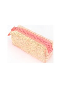Resim Unicus Big Zip Swarovski Taşlı Pastel Neon Kalem Kutu Uncs-955 Çok Renkli 