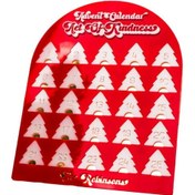 Resim Suntek Yılbaşı Advent Takvimi Hediyesi 25 Gün Kırmızı 