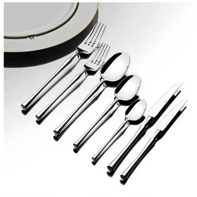 Resim Nehir Marbella Sade 12 Kişilik 84 Parça Kutulu Çatal Kaşık Bıçak Takımı 