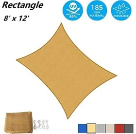 Resim Asteroutdoor Güneş Tentesi, Dikdörtgen, 2,4 x 3,5 M, Uv Koruması, Teras, Arka Bahçe, Çim, Bahçe, Dış Mekan Aktiviteleri, Kum Için 