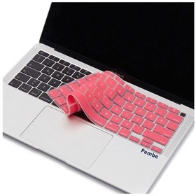 Resim Macbook Air 13Inc Klavye Koruyucu A2179 A2337 İngilizce Türkçe Siyah 