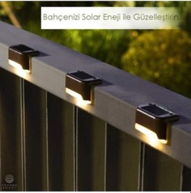 Resim Waterproof Solar Merdiven Lambası 4 Adet Diğer 