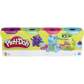 Resim Play-Doh Oyun Hamuru 448 Gr 4'lü Mor 
