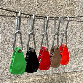 Resim 1 Adet 4.5-6.3mm Rüzgar İpi Gerdirici, Makara Sıkma Aparatı, Kamp Aksesuarı Halat Ayarlayıcı 