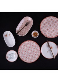 Resim Aryıldız Lucıa Red Kahvaltı Tk 32p Db3017 Çok Renkli 