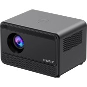Resim Havit PJ211 Pro Android Tv Smart Projeksiyon Cihazı Siyah 