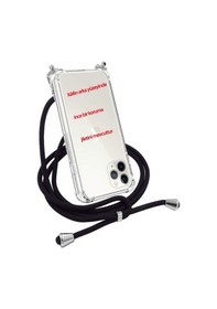 Resim Teknomoda Xiaomi Redmi Note 11 Pro Seffaf Boyun Omuz Askili Ipli Kilif 562092655 