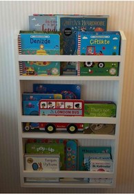 Resim decomira Montessori Çocuk Odası Eğitici Kitaplık 3 Raflı 