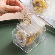Resim 50 adet/100 adet/200 adet - PVC Kendinden Yapışkanlı Torba Takı Mühürleyici Oksijen ve Nem Karşıtı Sıkıştırma Boncukları ile Takı Saklama Plastik Seyahat Ev Bölme Kendinden Yapışkanlı Çantalar 