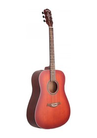 Resim Madison MAG-41M-TRD Trans Red Akustik Gitar 