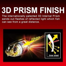 Resim Pearl Shop 3ds Minnow Suspending Shallow Diving Crankbait 