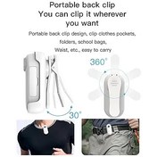 Resim TFixol 1080P Küçük Aksiyon Kamerası WiFi Spor Kamerası 120° Geniş Açı Lens Dahili Pil ve Askı 32GB TF Kart Montaj Aksesuarları Beyaz 