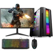 Resim Zeiron Vulcan X25 İ5-3470 8GB Masaüstü Oyun Oyuncu Bilgisayarı 120GB SSD+500GB HDD RX550 E-KARTI 21.5 MONİTÖR PUBG,VALORANT VS