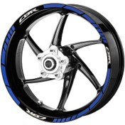 Resim Deeb Cbr Jant Şeridi Mavi Beyaz Model X N11.69961 