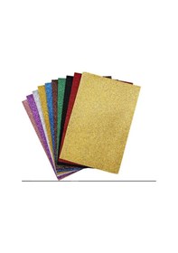 Resim Puti Fon Kartonu 50x70 Simli Altın 10'lu 