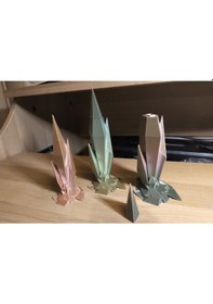 Resim Opencart Sihirli Kristal Vazo / Dekorasyon Sadece Plastik Aparattır 