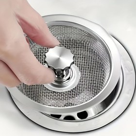 Resim 2 Paket Saplı ve Tıpa ile Paslanmaz Çelik Mutfak Lavabo Süzgeçleri - Atık Tuzağı için Dayanıklı Ağ Süzgeci, Ev ve Restoran Kullanımı için Kolay Temizlenebilir Tasarım 