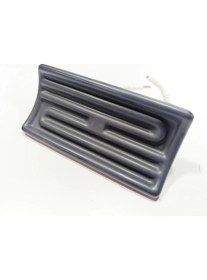 Resim Sern İnfrared Seramik Isıtıcı Rezistans KONKAV 122X60mm 400W 230V Siyah Renk HSC Model 