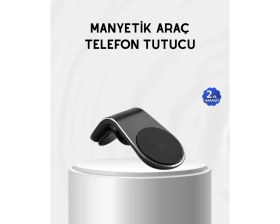 Resim Twin Store Araç Içi Manyetik Telefon Tutucu Güçlü Klipsli 360 Derece Ayarlanabilir 