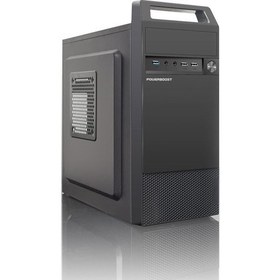 Resim Power Boost VK-V02m 350W USB 3.0 Micro ATX Siyah Bilgisayar Kasası (JBST-VKV02m) 