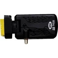 Resim Rose Mini Scart Uydu Alıcısı 360 Derece Dönen Gold Scart Başlık ile Gelişmiş Kanal Düzenleme 