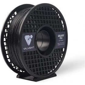 Resim Valment Silk Pla Filament Galaxy Uyumlu Siyah 