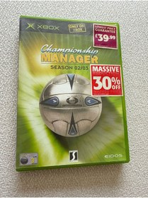 Resim EA XBOX CHAMPİONSHİP MANAGER SEASON 02/03 oyun 