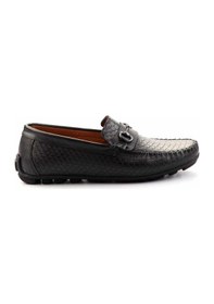 Resim Bambi Siyah Leather Erkek Loafer Ayakkabı E01378000407 Siyah 
