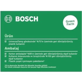 Resim Home &amp; Garden Universaltemp Sıcaklık Ölçer (-30°c ile +500°C Arası Ölçüm Aralığı, Hassas Sonuçlar Için 3 Farklı Ölçüm Modu, Geri Dönüştürülmüş Karton Kutu) 