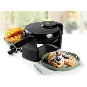 Resim Domo Do9223w Waffle Makinesi, Belçika Waffle, Demir, Siyah, 1 Adet 
