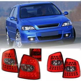 Resim Opel Astra G 1998-2004 3-5 Kapı H.b Kırmızı Ledli Arka Stop 