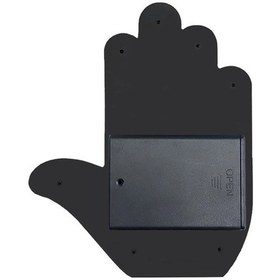 Resim Ulzyvf Araba Jest Işığı Arka Cam Parmak Işığı Uzaktan Kum. Avuç Işığı 4 Jest + 1 Döngü Modu Siyah Siyah 