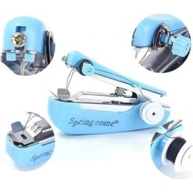 Resim Spring Come Mini Kolay Seyehat ve Ev Tipi El Dikiş Dikme Makinası ( Lisinya ) 