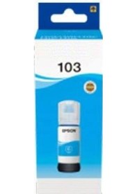 Resim EPSON T103(70ML) MUADİL MAVİ MÜREKKEP 