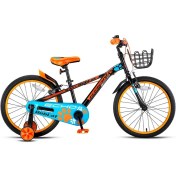 Resim Kron Bobcat 20 Jant Siyah-Mavi-Turuncu 