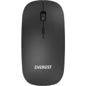 Resim Everest SM-12 Siyah 2.4Ghz Kablosuz Mouse 