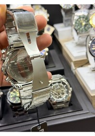 Resim Ferrucci Erkek Kol Saati %100 Orjinal Paslanmaz Çelik Kordon Gümüş 