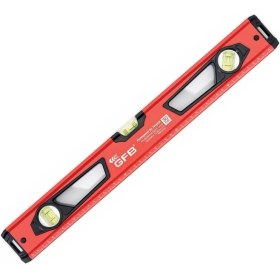 Resim Gfb Kırmızı Profesyonel Mıknatıslı Su Terazisi 60 cm GFB5522 