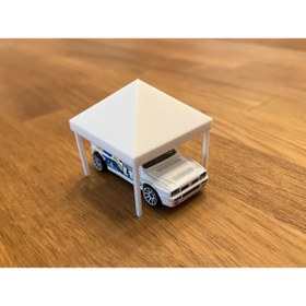 Resim Mekanikcim 1:64 Ölçek Çadır Tente– Hot Wheels/Matchbox/Majorette/Siku Uyumlu 