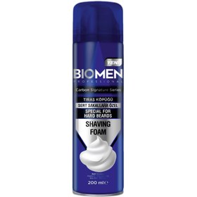 Resim Biomen Professıonal Sert Sakallara Özel Tıraş Köpüğü 200 ml 
