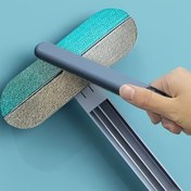 Resim 2-in-1 Pet Hair Remover Fırça - Yıkanabilir ve Tekrar Kullanılabilir, Kilimlerde ve Koltuklarda Köpek Tüyleri İçin Uygun, Koltuk, Yatak ve Kilimlerden Pet Kedi Tüylerini Kazıyarak ve Yapıştırmak İçin Kullanılabilir, Tüm Dört Mevsim İçin Kullanılabilir 