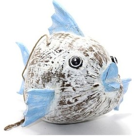 Resim Periboia Ahşap Balık Figürü 